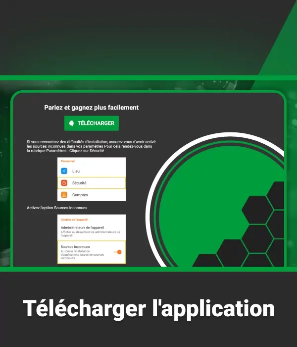 application sur appareils mobiles