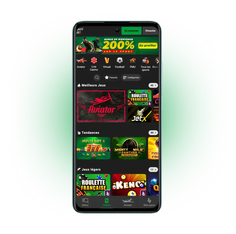 lonase bet application mobile
