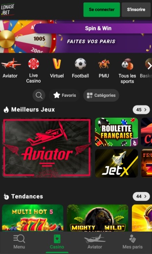 ouvrez l'application